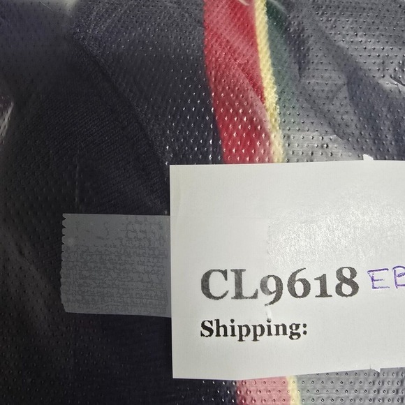 Eddie Bauer Shirt Mens Small Blue Red Striped Long Sleeve Pullover Preppy READ - Picture 12 of 12